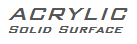 Acrylic solid surface